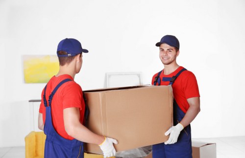 Local removal company planning an office relocation in London