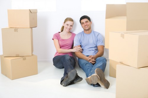 Man and van service supporting a residential and business move in London