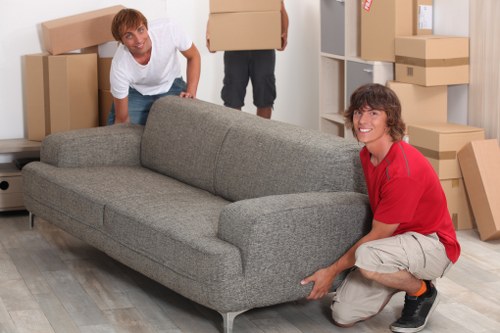 Commercial moving van service for office relocation in London