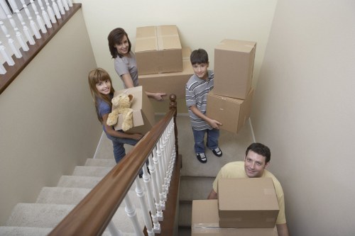 Relocating office furniture with careful handling in London